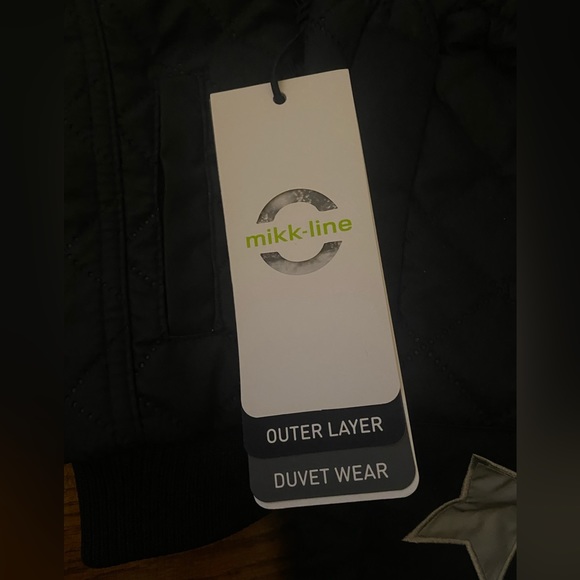 Mikk-Line thermal set infant 9M-Black-NWT - Picture 3 of 3